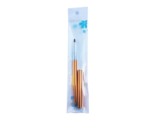 Ionica gel brush orange-glod cap size 4-Beauty Zone Nail Supply