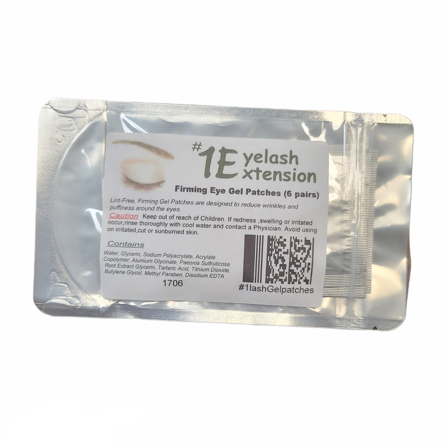 #1 Eyelash Pad Gel 6 Pair