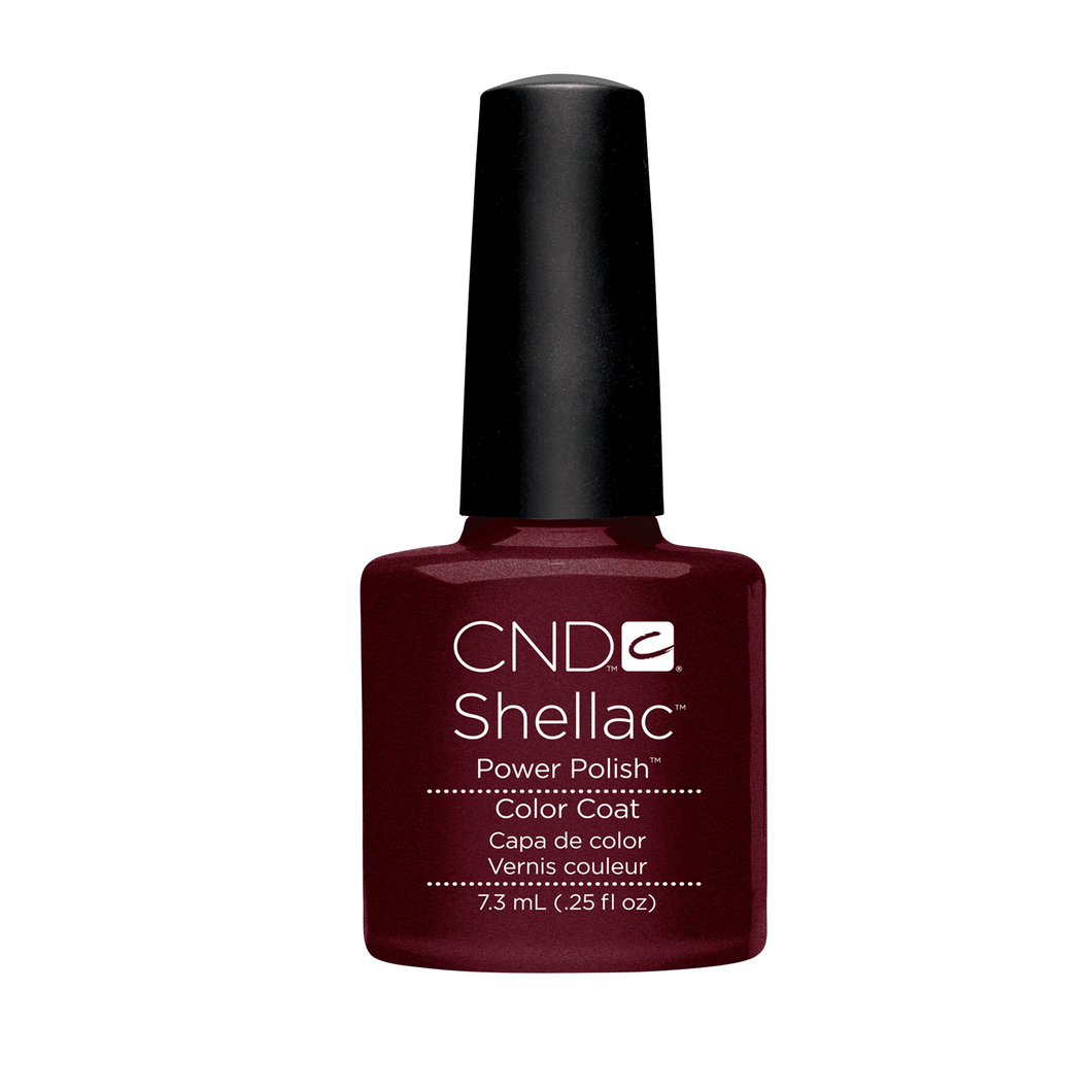 Cnd Shellac Dark Lava .25 Fl Oz-Beauty Zone Nail Supply