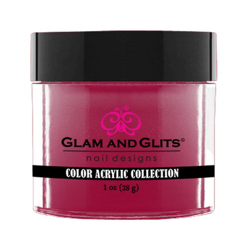 Glam & Glits Color Acrylic (Cream) 1 oz Ruby - CAC300-Beauty Zone Nail Supply
