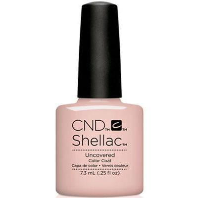 Cnd Shellac Uncovered .25 Fl Oz-Beauty Zone Nail Supply