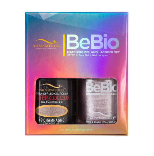 Bio Seaweed Bebio Duo 49 Champagne-Beauty Zone Nail Supply