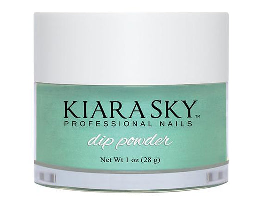 Kiara Sky Dip Powder -D493 The Real Teal-Beauty Zone Nail Supply