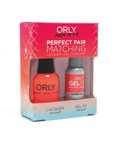 Orly Duo Summer Fling ( Lacquer + Gel) .6oz / .3oz 31155-Beauty Zone Nail Supply
