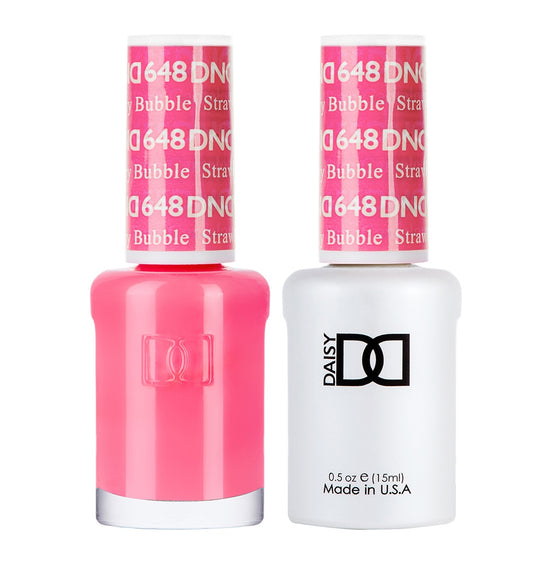 DND Duo Gel & Lacquer Strawberry Bubble #648-Beauty Zone Nail Supply