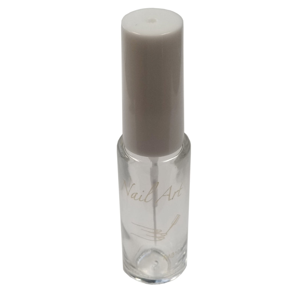 Empty Nail Art Bottle Clear NAB10-Beauty Zone Nail Supply