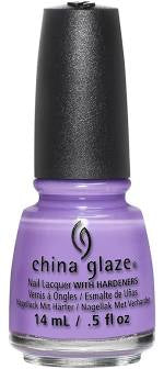 China Glaze Lacquer Let'S Jam (Neon Light Purple Shimmer) 0.5 oz #83551-Beauty Zone Nail Supply