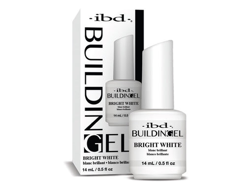 ibd Building Gel Bright White 14 mL / 0.5 oz #62492-Beauty Zone Nail Supply