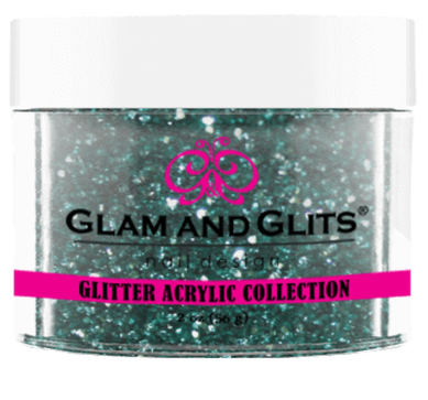 Glam & Glits Glitter Acrylic Powder (Glitter) 2 oz Ocean Spray - GAC04-Beauty Zone Nail Supply