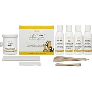 Gigi Wax Sugar Bare Microwave Kit 0125-Beauty Zone Nail Supply