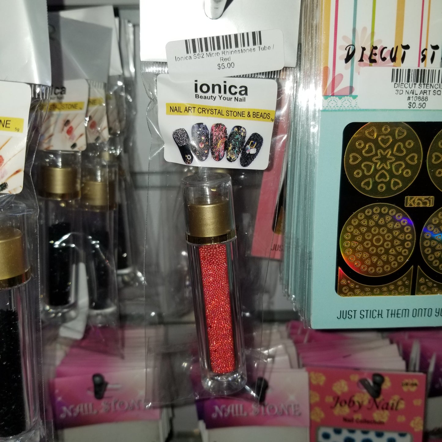 Ionica ss2 micro rhinestones tube - BeautyzoneNailSupply