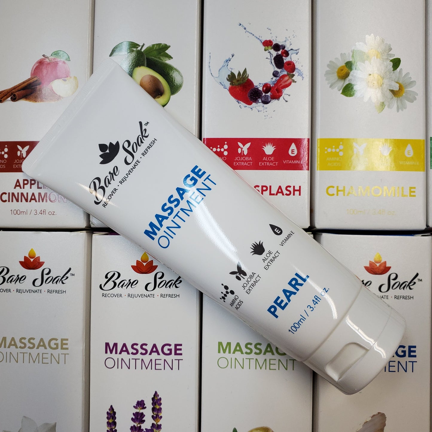 Bare Soak Lotion Massage Ointment 3.4 fl oz 100 mL-Beauty Zone Nail Supply