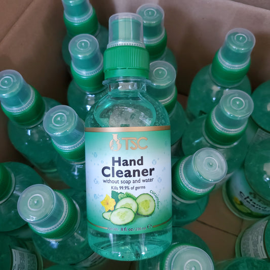 TSC Hand Sanitizer Pure Kills 99.99 of Germs 8 oz-Beauty Zone Nail Supply
