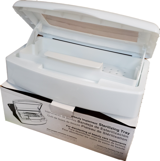 Professional Plastic Sterilizing Tray-Beauty Zone Nail Supply
