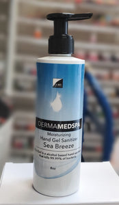 Derma MedSpa Hand Gel Sanitizer Sea Breeze 8oz-Beauty Zone Nail Supply