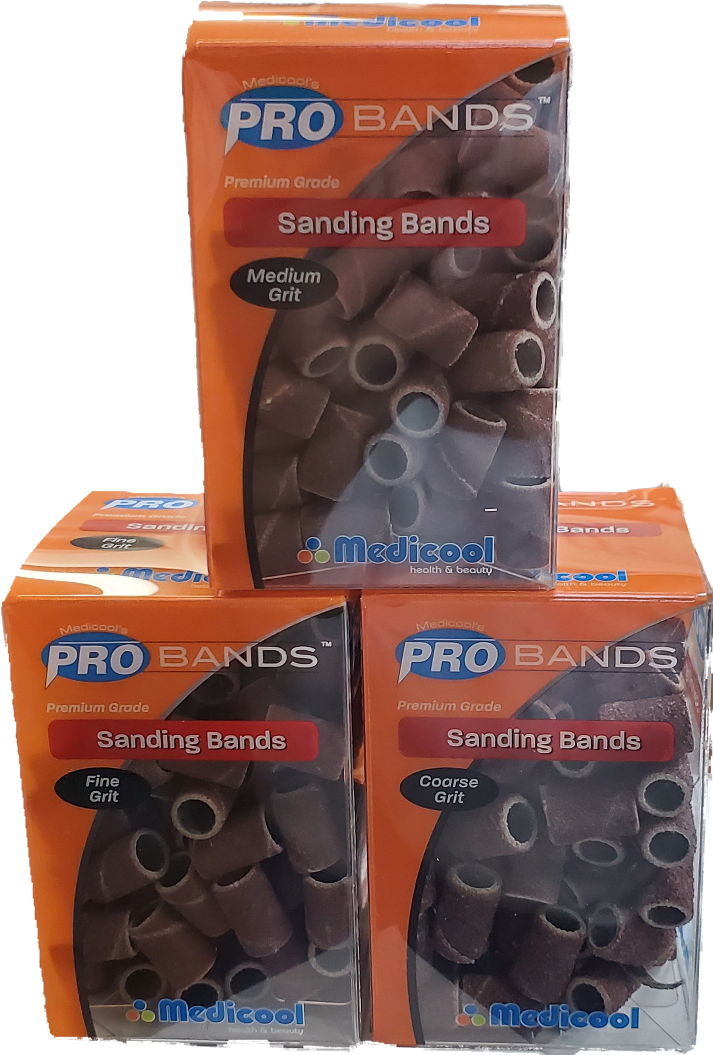 Medicool Pro Sanding Band Coarse-Beauty Zone Nail Supply