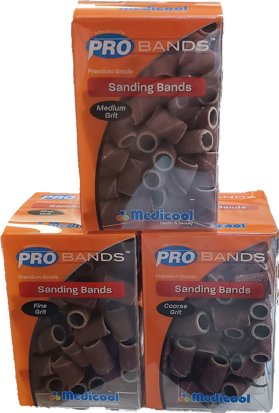 Medicool Pro Sanding Band Fine-Beauty Zone Nail Supply