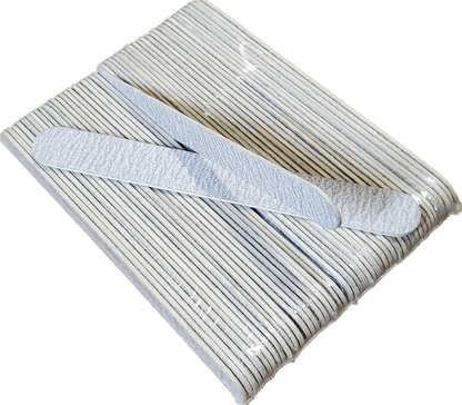 Nail File Mini 100/100 Zebra 50 pc/Pack #F505-Beauty Zone Nail Supply