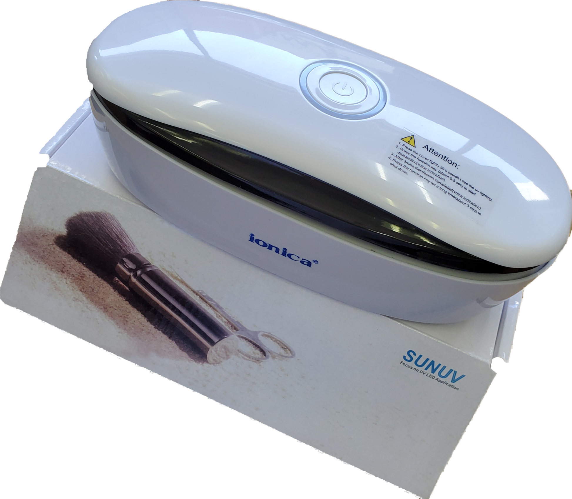 UV LED ionica Sterilizer Box For nail Tools #LUB06-Beauty Zone Nail Supply