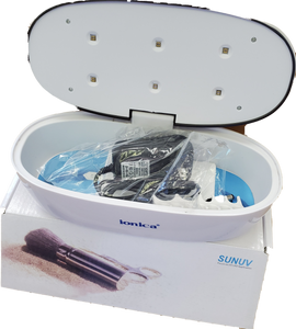 UV LED ionica Sterilizer Box For nail Tools #LUB06-Beauty Zone Nail Supply