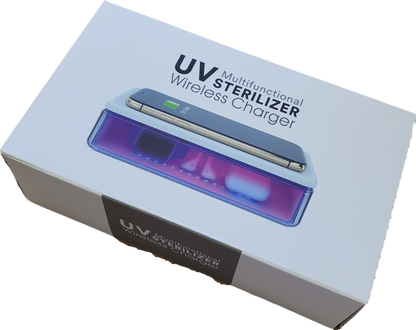 UV Multifunctional Sterilizer Wireless Phone Charger-Beauty Zone Nail Supply