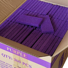 Load image into Gallery viewer, Red pumice bar 300 box Purple #PR7-Beauty Zone Nail Supply