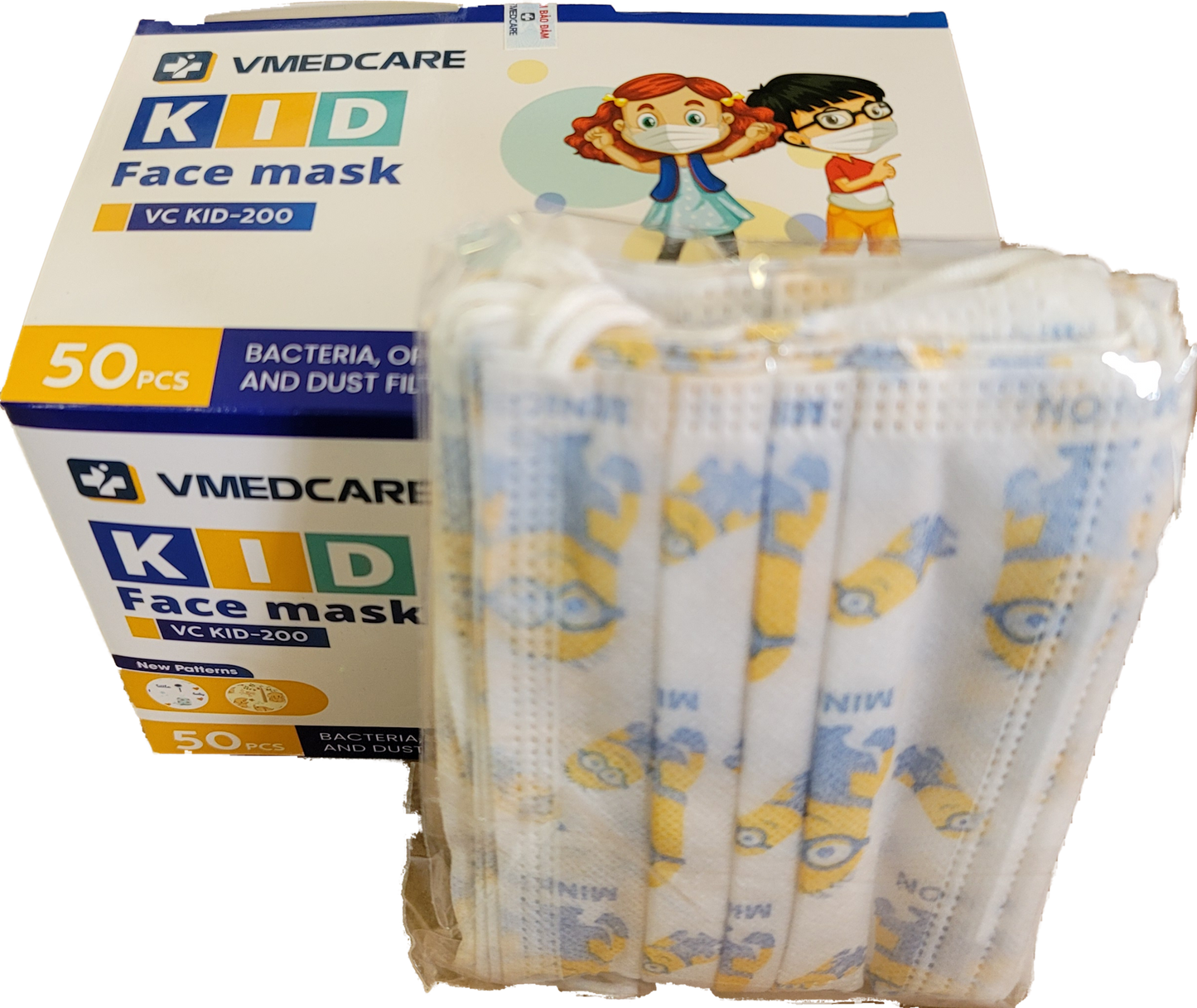VMEDCARE Kid Face Mask 50 pcs-Beauty Zone Nail Supply