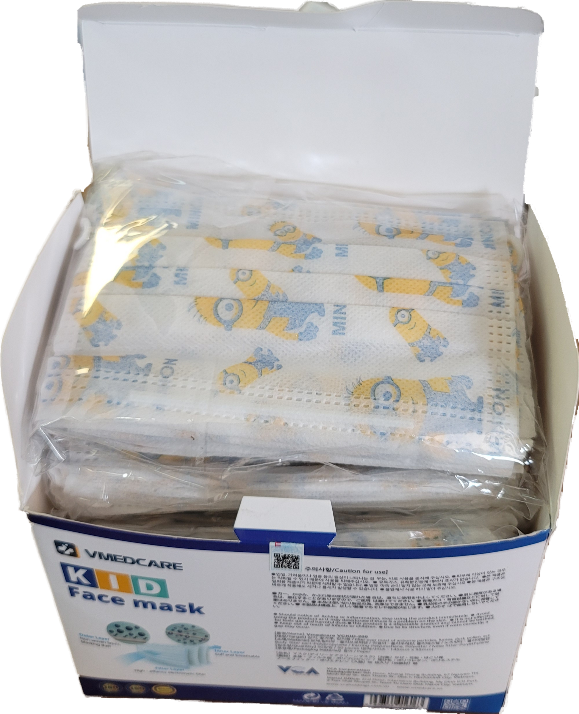 VMEDCARE Kid Face Mask 50 pcs-Beauty Zone Nail Supply
