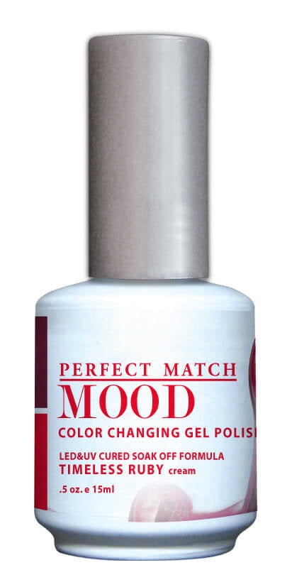 Perfect Match Mood Timeless Ruby 0.5 oz MPMG44-Beauty Zone Nail Supply