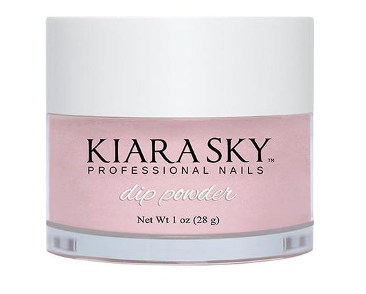 Kiara Sky Dip Powder -D491 Pink Powderpuff-Beauty Zone Nail Supply