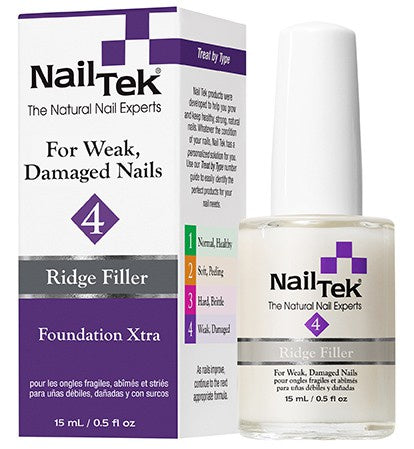 Nail Tek Foundation Xtra 4 0.5 Oz #55817-Beauty Zone Nail Supply