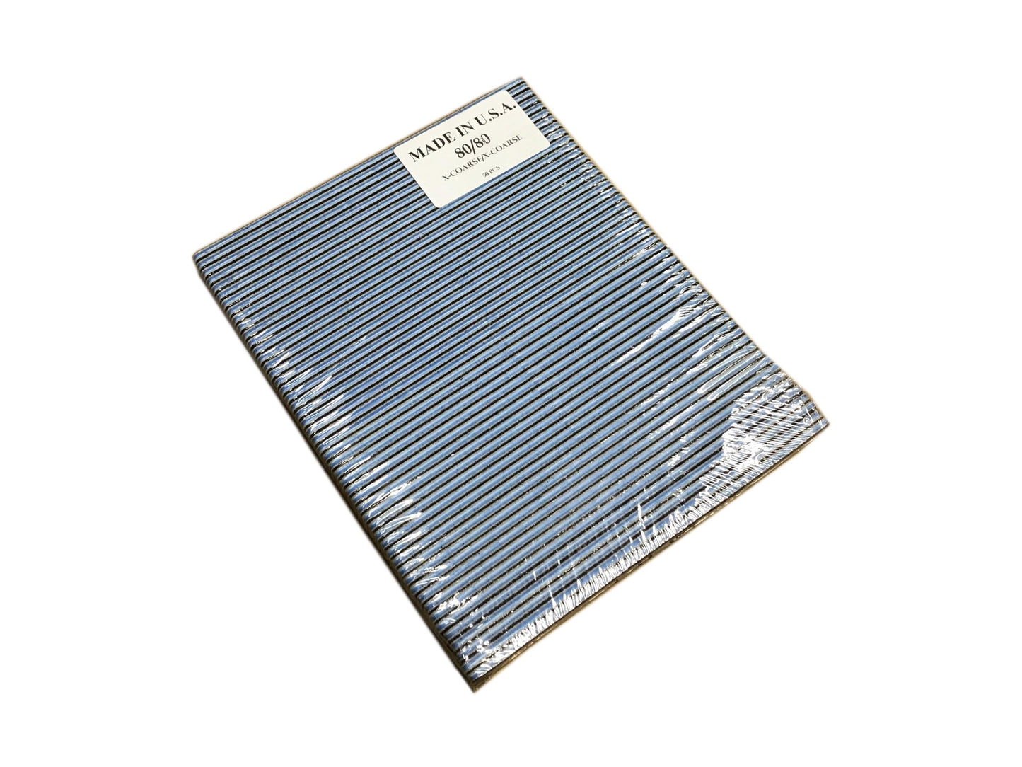 REG 80/80 BLUE/B USA FILE Pack #F009P-Beauty Zone Nail Supply
