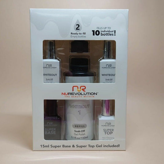 NuRevolution Acrylic/Dipping Powder/Gel Color Kit [Holo/Chrome/Mood/Magnet] SALE