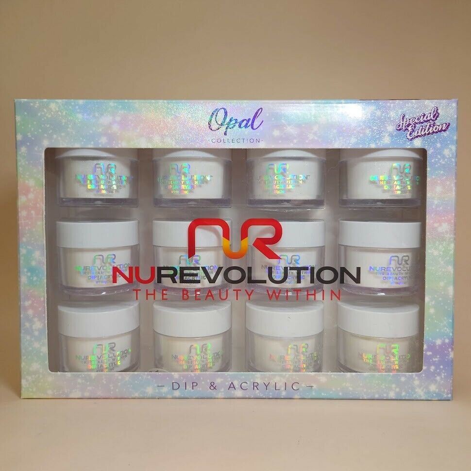 NuRevolution Acrylic/Dipping Powder/Gel Color Kit [Holo/Chrome/Mood/Magnet] SALE
