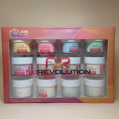 NuRevolution Acrylic/Dipping Powder/Gel Color Kit [Holo/Chrome/Mood/Magnet] SALE