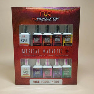 NuRevolution Acrylic/Dipping Powder/Gel Color Kit [Holo/Chrome/Mood/Magnet] SALE