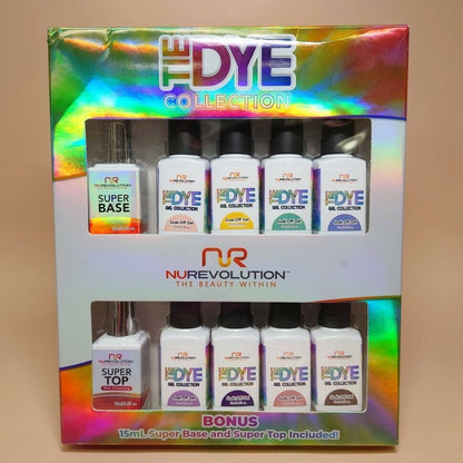 NuRevolution Acrylic/Dipping Powder/Gel Color Kit [Holo/Chrome/Mood/Magnet] SALE