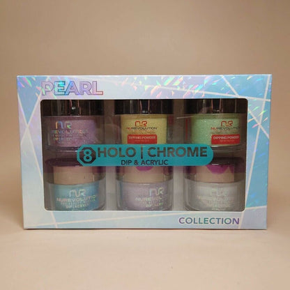 NuRevolution Acrylic/Dipping Powder/Gel Color Kit [Holo/Chrome/Mood/Magnet] SALE