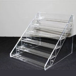 COUNTER RACK 36 BOTTLES CLEAR-Beauty Zone Nail Supply