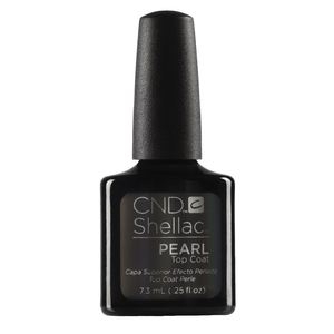 Cnd Shellac Pearl Top Coat 0.25 Oz-Beauty Zone Nail Supply