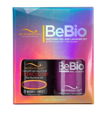 Bio Seaweed Bebio Duo 37 Berry Sweet-Beauty Zone Nail Supply