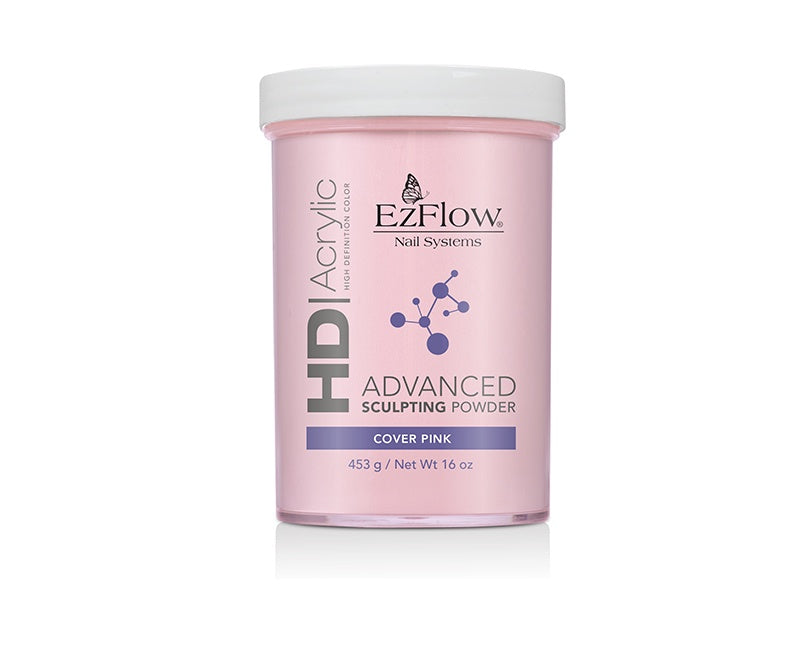 EZ FLOW HD COVER PINK 16 OZ #42058-Beauty Zone Nail Supply