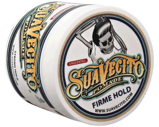 Suavecito Pomade Firme (Strong) Hold Unscented 4 oz