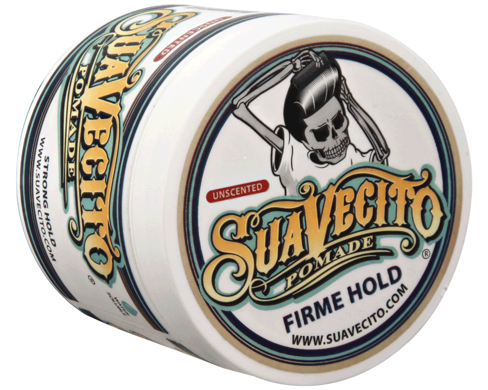 Suavecito Pomade Firme (Strong) Hold Unscented 4 oz