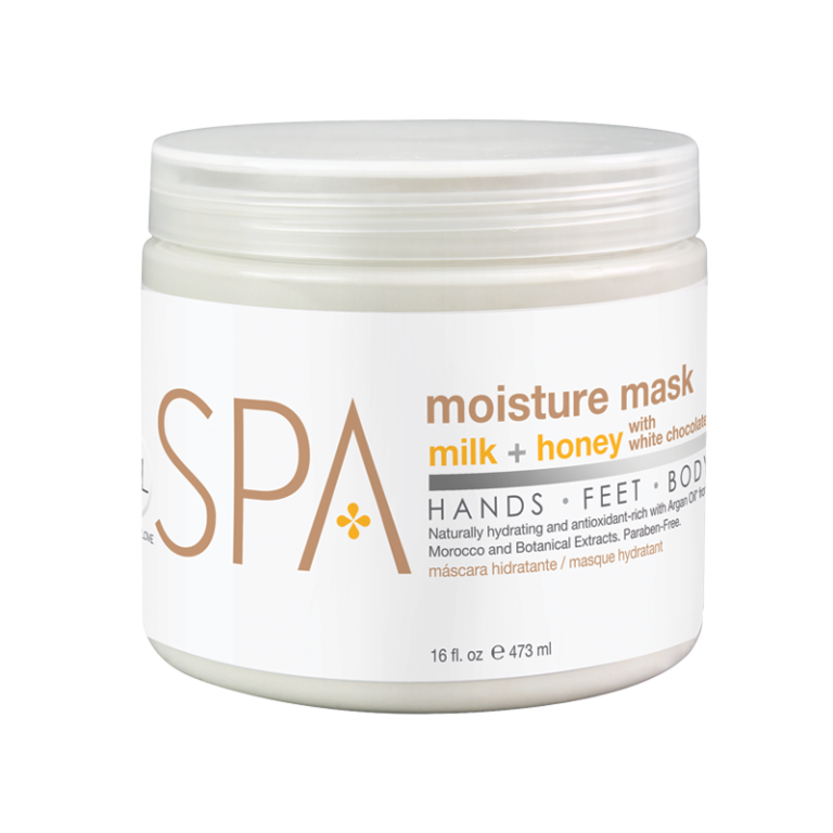 BCL SPA Moisture Mask Milk + Honey with White Chocolate 16oz-Beauty Zone Nail Supply