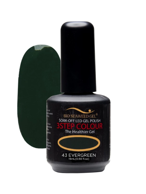 Bio Seaweed 3STEP Gel Polish 43 Evergreen-Beauty Zone Nail Supply