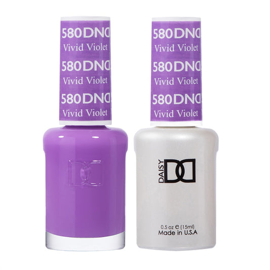 DND Duo Gel & Lacquer Vivid Violet #580-Beauty Zone Nail Supply
