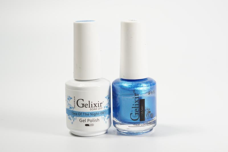 Gelixir Duo Gel & Lacquer Sea Of Night 1 PK #081-Beauty Zone Nail Supply