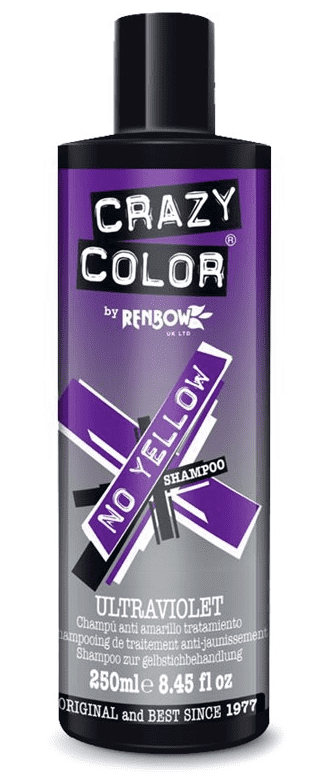 Crazy Color Crazy Shades -Ultraviolet No Yellow Shampoo 250mL NEW!-Beauty Zone Nail Supply