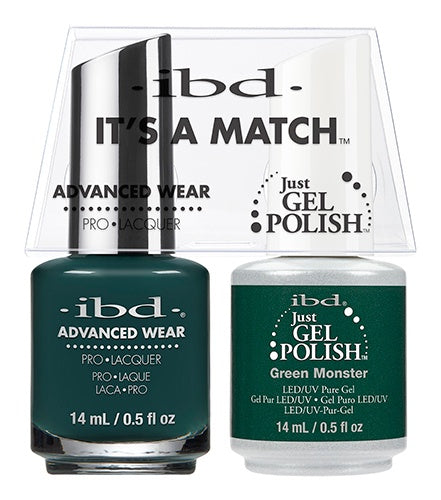 ibd Advanced Wear Color Duo Green Monster 1 PK-Beauty Zone Nail Supply